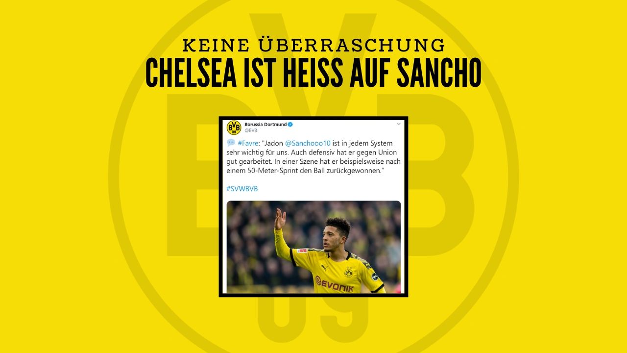 Verlässt Jadon Sancho den BVB in Richtung Heimat?