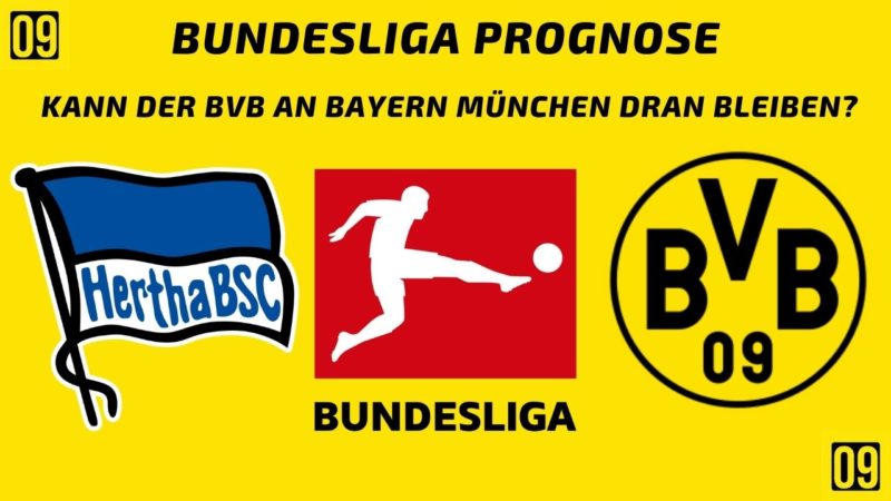 Bundesliga Prognose Hertha BSC gegen Borussia Dortmund am 18.12.2021