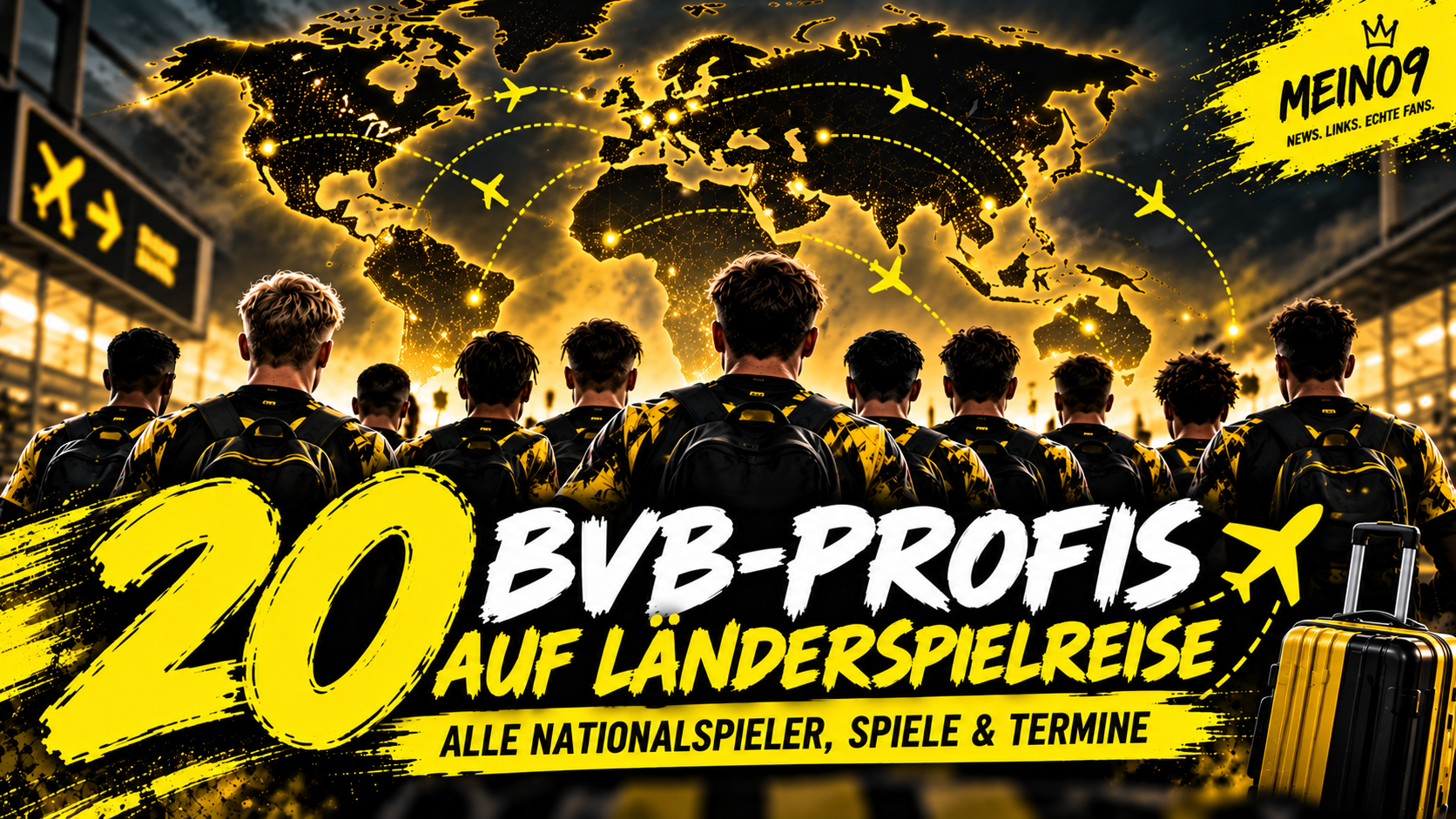 20 BVB-Profis auf Länderspielreise – Nationalspieler, Spiele und Termine