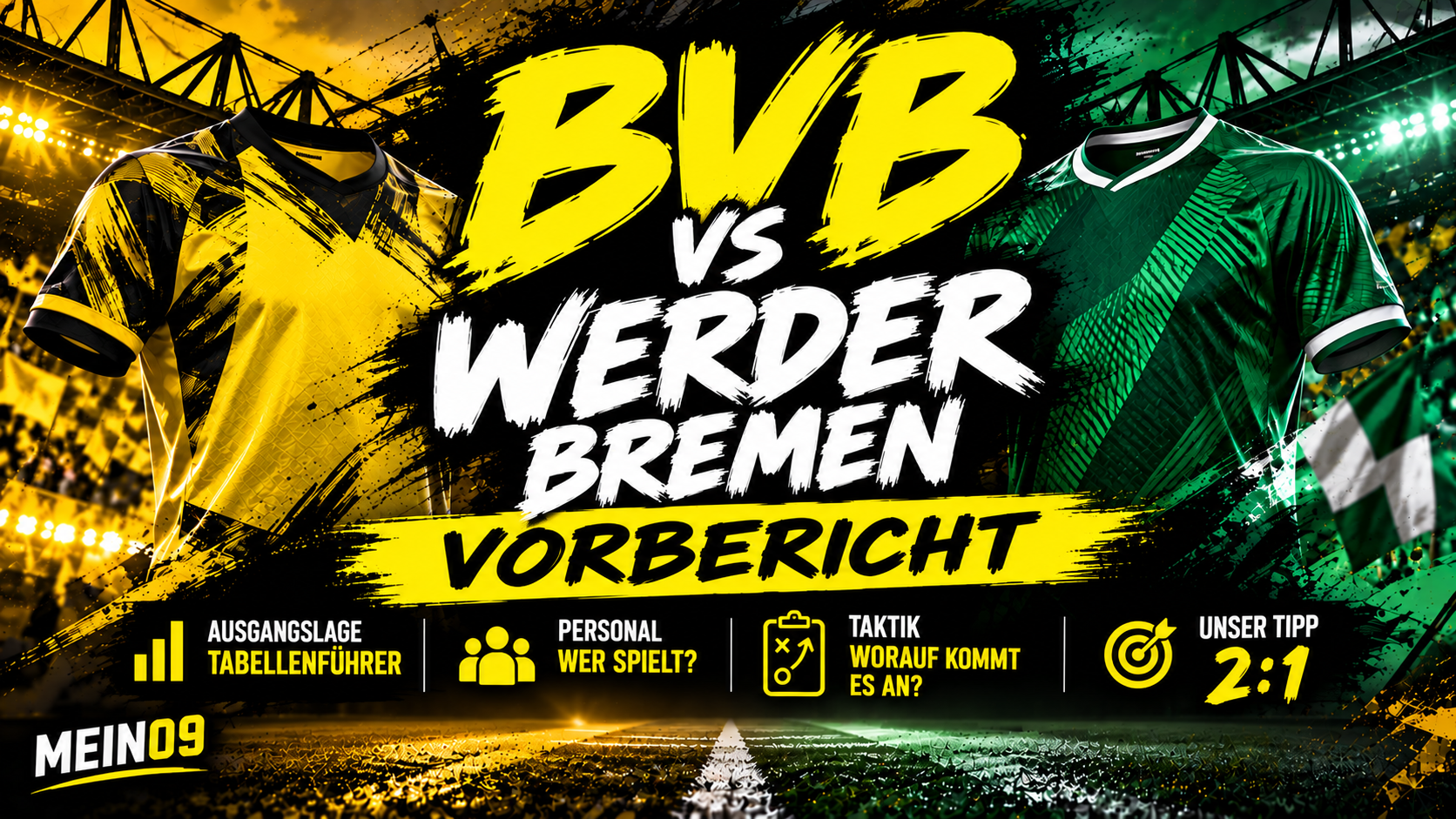 BVB gegen Werder Bremen – Vorbericht zum Bundesliga-Spiel am 9. Oktober 2026